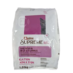 Ração Quatree Supreme Gato Salmão e Batata Doce 1 kg