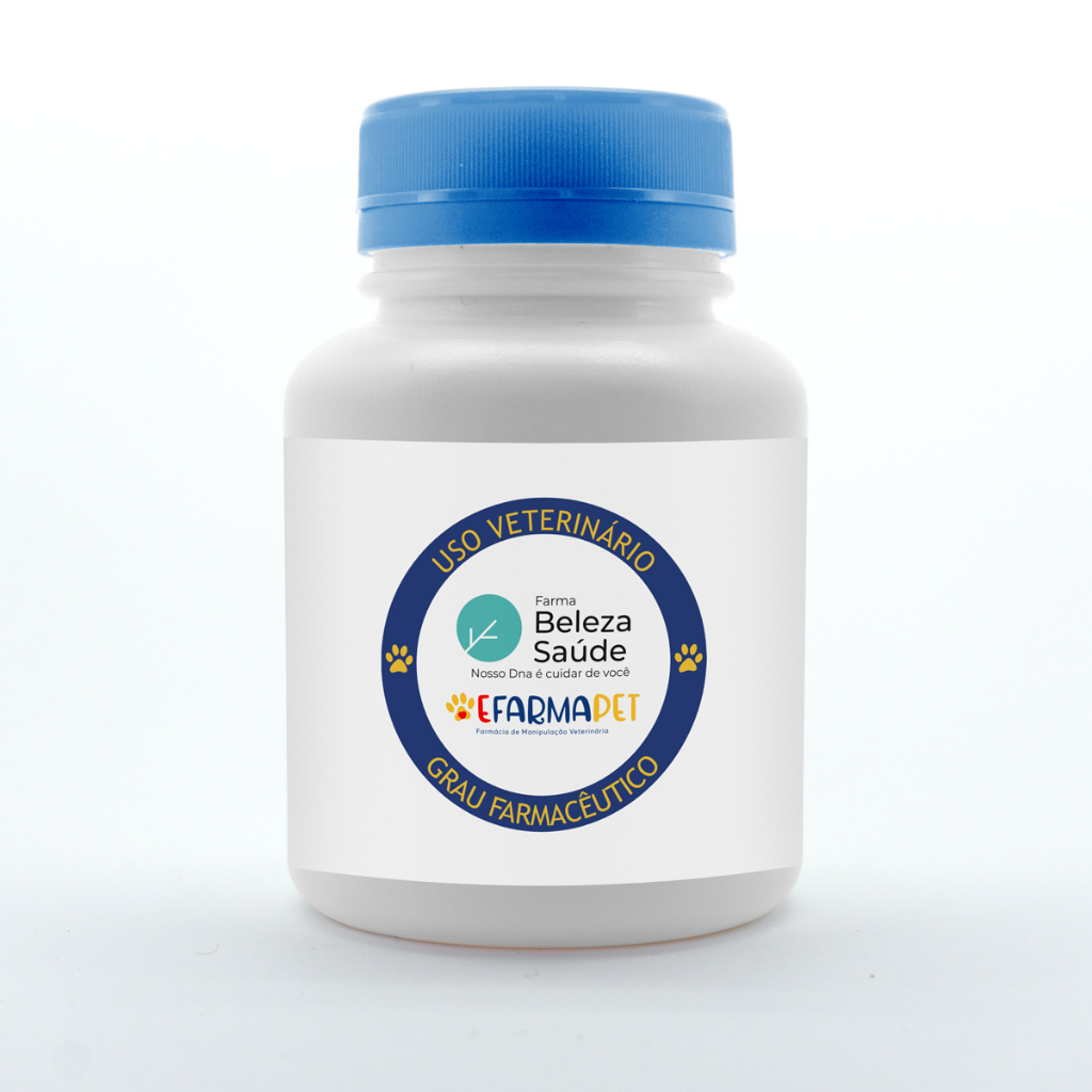 Cranberry 50mg + D-manose 75mg + Vitamina C 17,5mg : 60 Cápsulas - Uso Veterinário