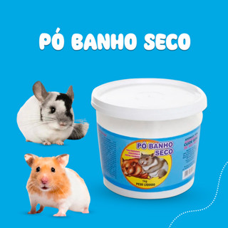 Po Banho Seco Para Chinchila 1KG