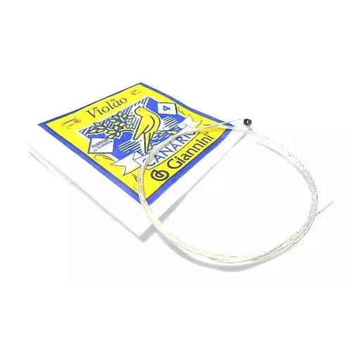 Corda Avulsa Violão Nylon Ré 4 Canário Com Bolinha Genwb4 ( 1 UNIDADE )