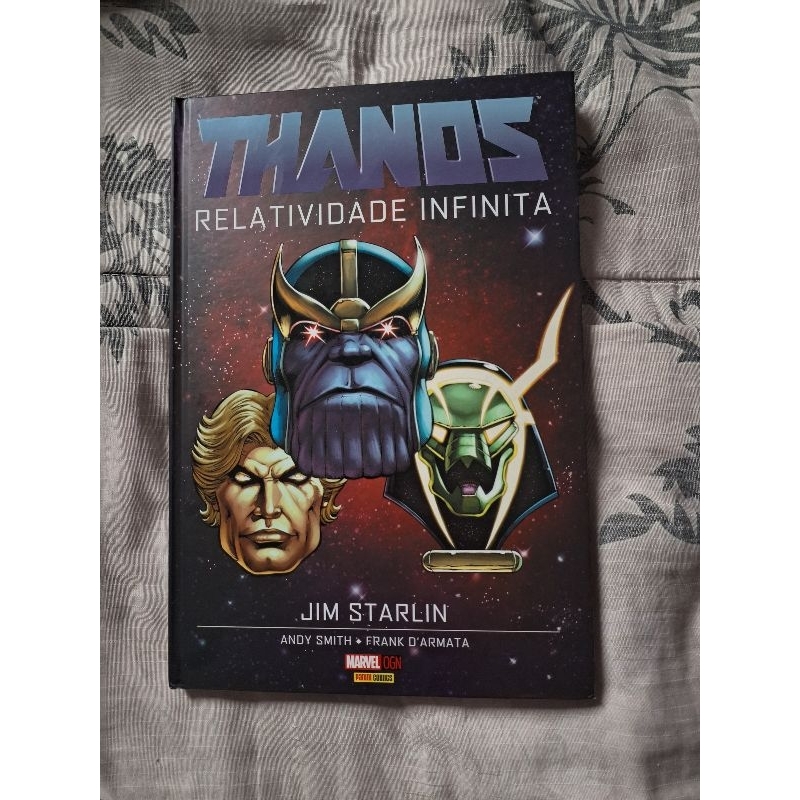 Livro Thanos: Relatividade Infinita