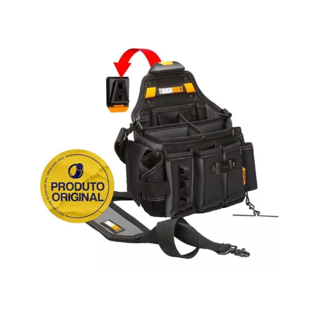 Coldre Para Mestre Eletricista Cliptech Toughbuilt Tb-ct-104
