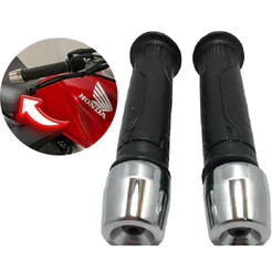 Kit Peso Pcx Cromado + Par De Manopla Cargo C/ Roldana Cg Fan Start Titan 125/150/160