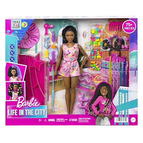 Boneca Barbie It Takes Two Boneca Brooklyn Penteados Divertidos HHM39 - Mattel