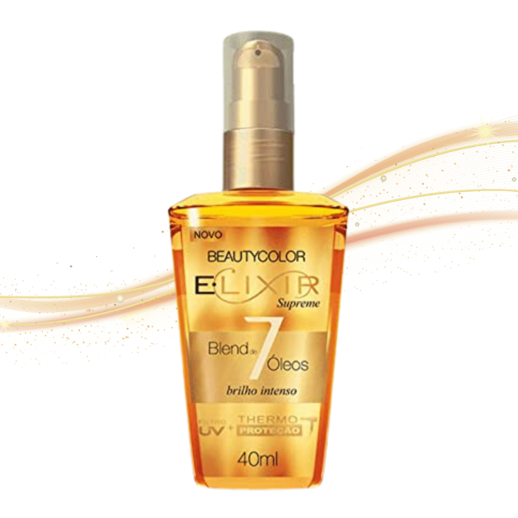 Blend 7 Oleos BeautyColor Elixir Reparador de Pontas Brilho Intenso 40ml