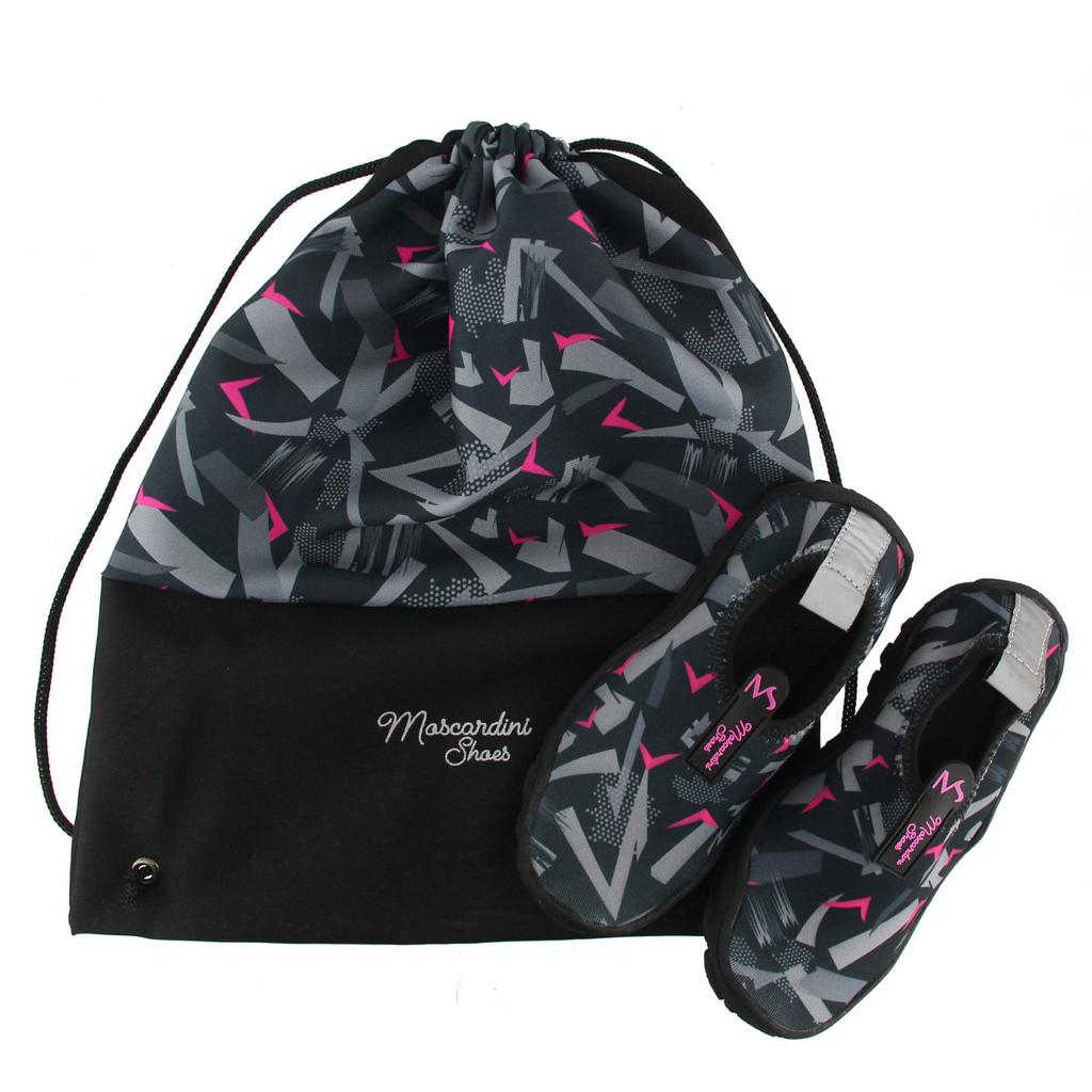 KIT de acampamento infantil, 1 par de sapatilha nautica e 1 mochila de cordinha tenis meia de criança, para pesca, parque, rio, praia, cachoeira lançamento top