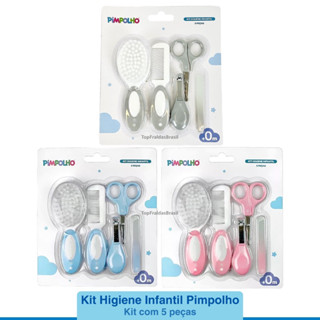 Kit Higiene Infantil Pimpolho 5 Peças