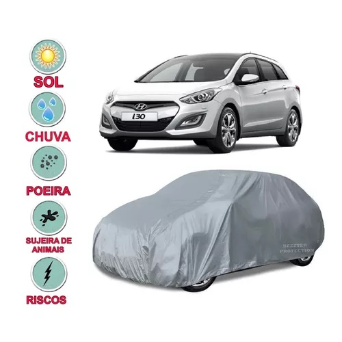 Capa Para Cobrir e Proteger Carro - Modelo Hyundai i30 - Sem Forro