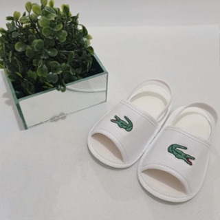 Chinelo De Bebê Bordado Jacaré Lala Elástico Confort Mari Maria Baby