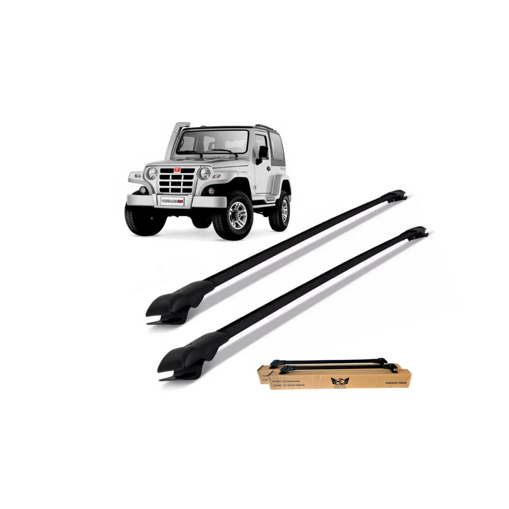 Rack Travessa de Teto Troller T4 2010 A 2016 Slim Heavy Car