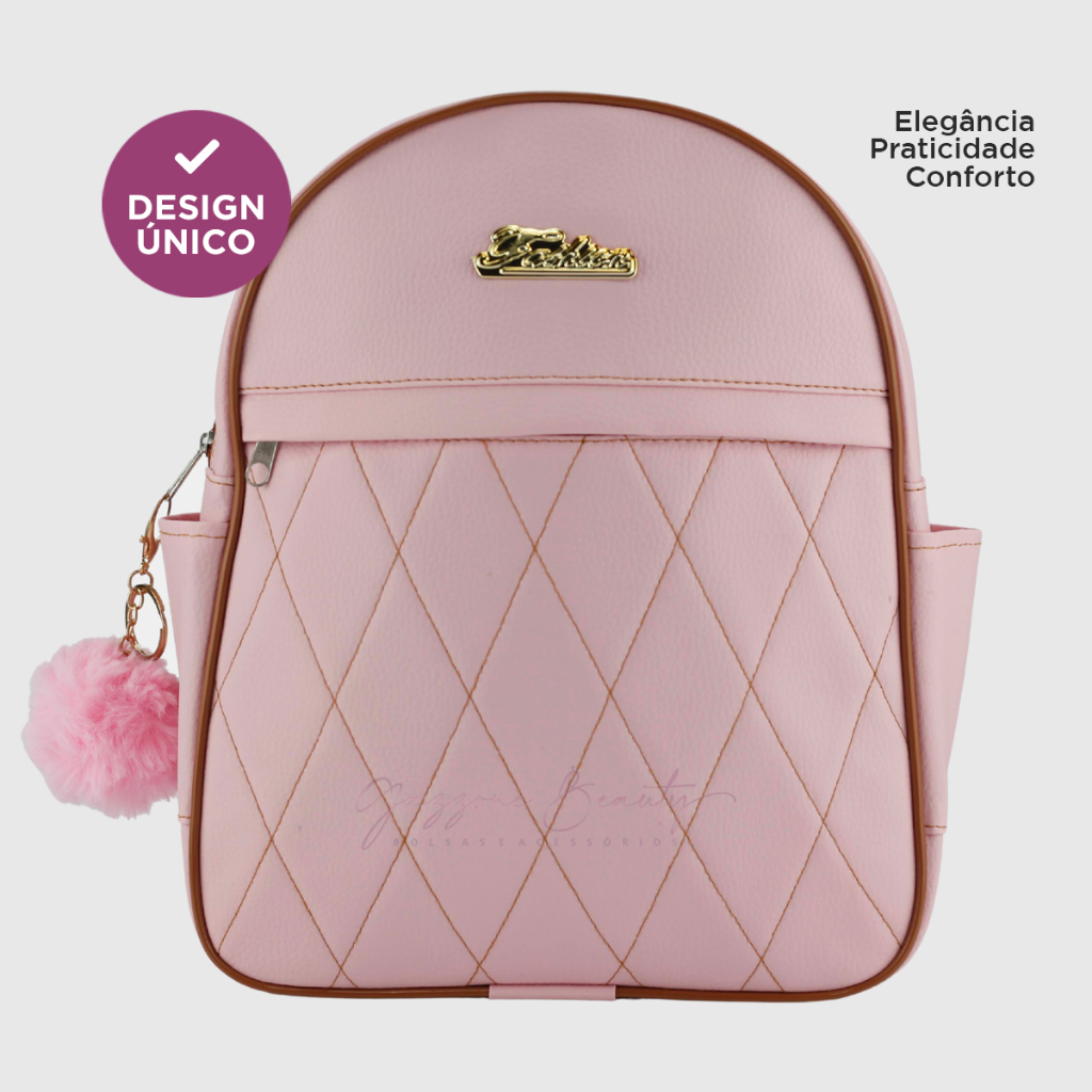 Mochila Feminina Pequena Mochilinha Mini Estilosa Faculdade Escola