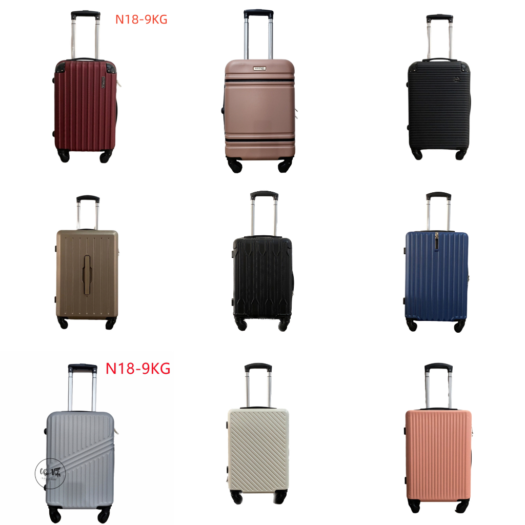 Mala de bordo 10KG com roda 360 ABS 5 tamanhos mala de viagem 10kilos ANAC padrao peguena promocao menor preço