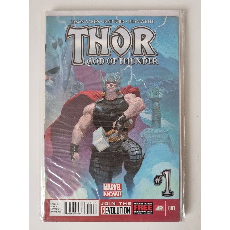 Thor God of Thunder 1 - 2013 - HQ Importada - Inglês - Gibi importado - Gibi em Inglês