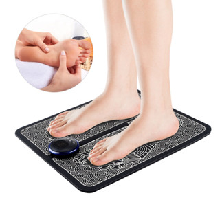Massageador Elétrico Portátil + Tapete Massageador para Pés - Relaxante Muscular Alivia Dor - Envio Imediato