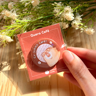 Botton Gato Meme: Quero café!