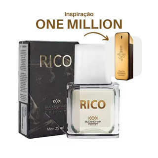 Perfume Importado Rico Buckingham 25ml Ricardo Bortoletto 48hrs De Fixação Original
