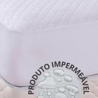 Capa Protetor De Colchão Box Solteiro Impermeável com Elástico Micromatelada