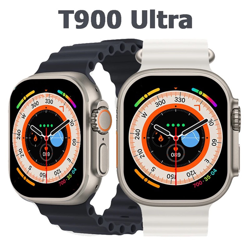Smartwatch T900 Ultra com Carregamento Sem Fio, Chamada Bluetooth, Jogos, Novo Smartwatch, Série 8 Ultra, 2.09 ", 1:1 Case, 49mm, 2023