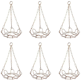 Kit 6 Suportes corrente suspensa Margarida N1 ou N2 decoração, segurança e beleza para suas plantas em Oferta na Shopee