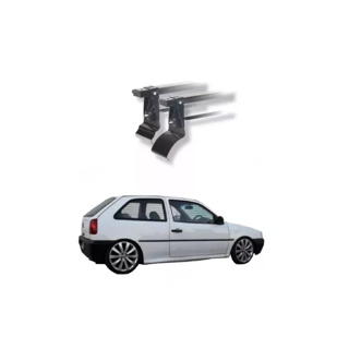 Rack Automotivo Gol Bola G2 ( 95 A 2000) 2 Portas - preto em Oferta na Shopee