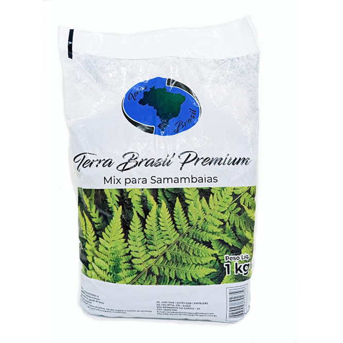 Mix Para Samambaia EXCELENTE Humus de minhoca,casca de pinus e carvão vegetal 1 KG