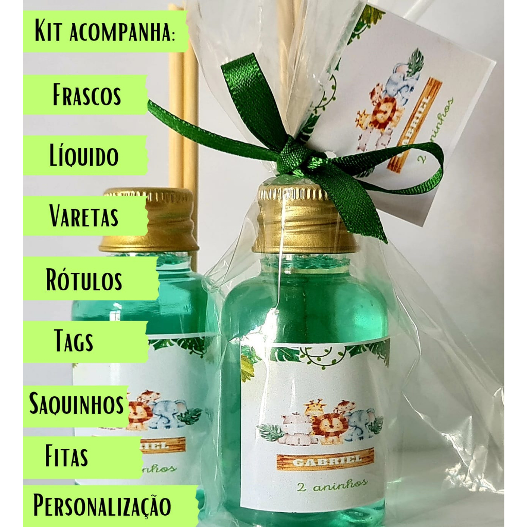 15 Mini Aromatizadores Lembrancinhas Com Personalização  COMPLETO Aniversário, Chá revelação, chá de bebê, casamento em Oferta na Shopee