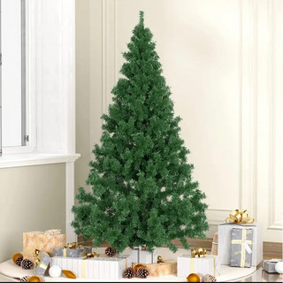 Árvore de Natal  Pinheiro Grande Verde 1,80m 400 galhos