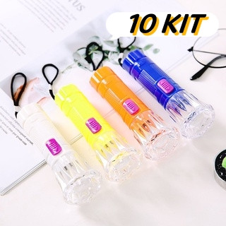 10 Peças Mini Lanterna Led Tática Portátil Para Uso ao Ar Livre Lazer Trilha Camping Lazer, Lampiao