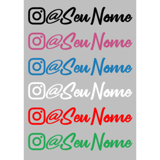 Adesivo @insta Para Carro Rebaixado Caminhão Moto Original em Oferta na Shopee