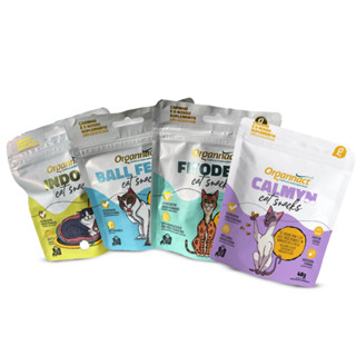 Snacks Petisco  Funcionais para Gatos Organnact 40g