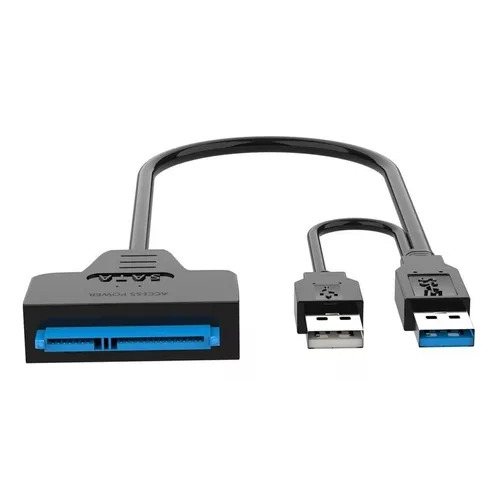 Cabo Conversor Adaptador Usb 3.0 Sata Dual + usb 2,0 12v 2a Hd em Oferta na Shopee