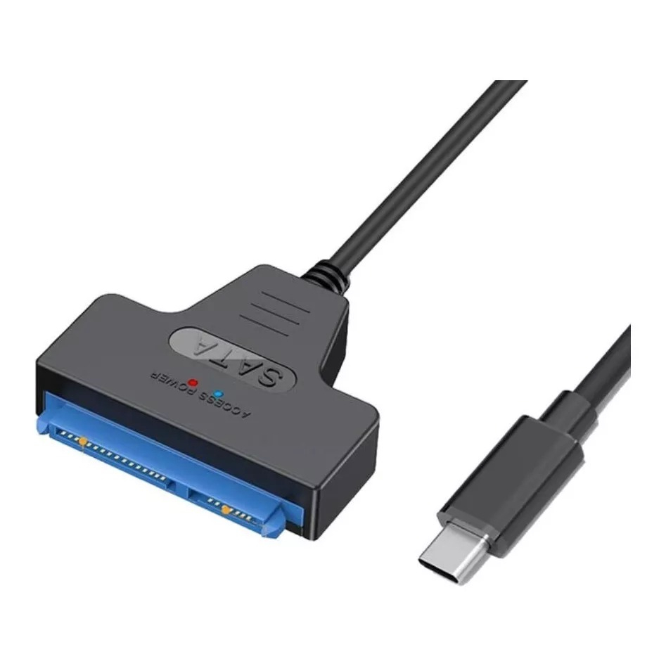 Adaptador Usb-C 3.0 P/ Sata Hd Externo / Ssd 2,5 2.5 Usb-c em Oferta na Shopee