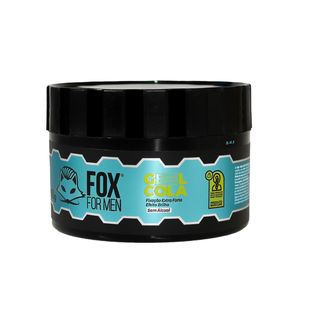 Gel Cola 300g Fox For Men Fixação Extra forte — imagem 2 de 2