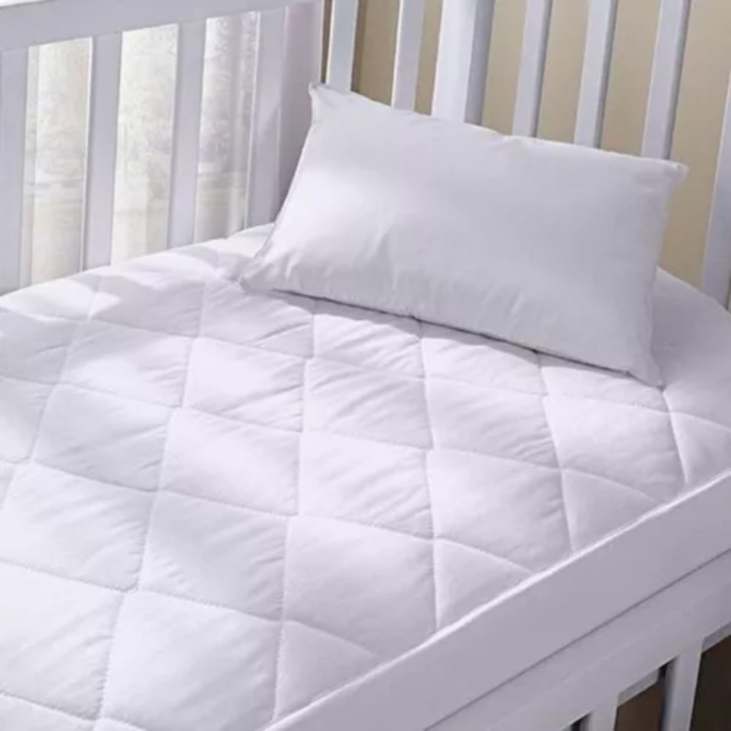 Capa Protetora Colchao Protetor  Impermeavel Berço Elastico 70x1,3m Bebe Americano Anti Xixi 1 Und em Oferta na Shopee