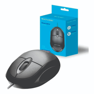 Mouse Com Fio Usb Barato Notebook Computador Pc MF100 Multilaser em Oferta na Shopee