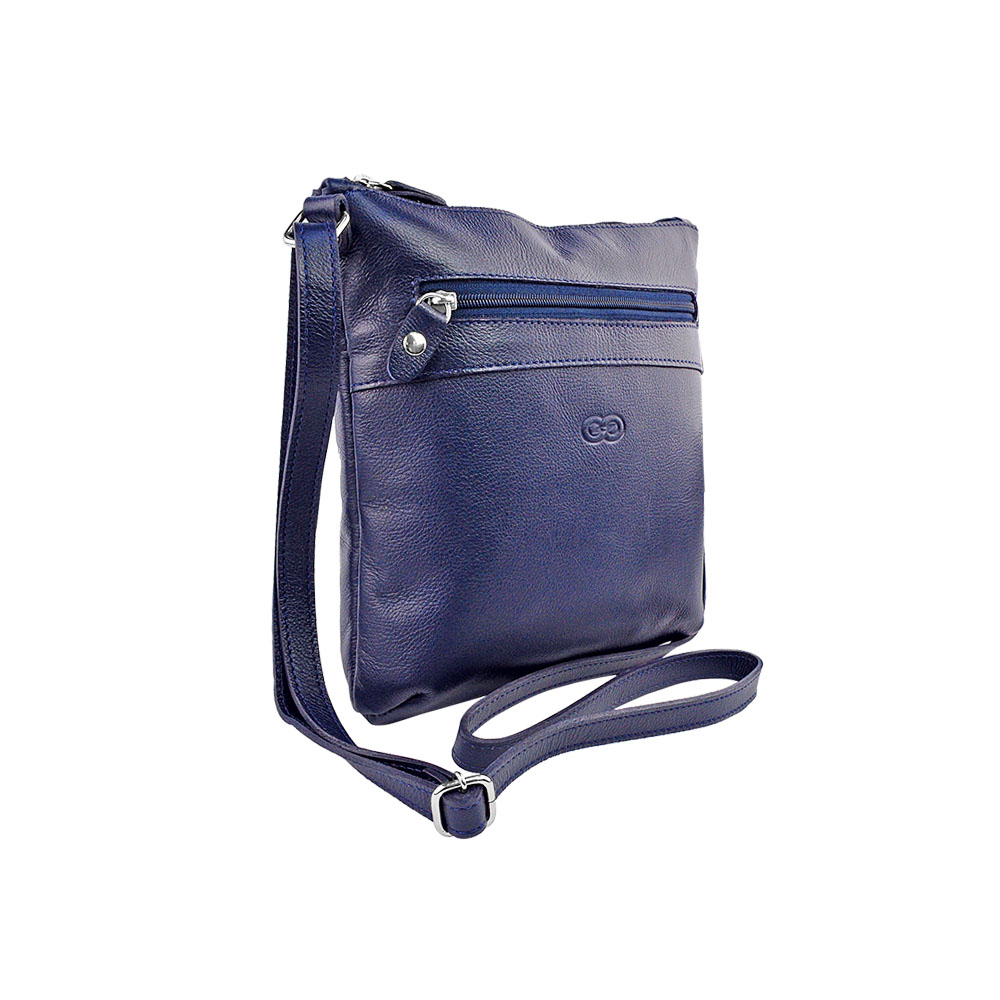 Bolsa Transversal CRAVINA em Couro Galvani