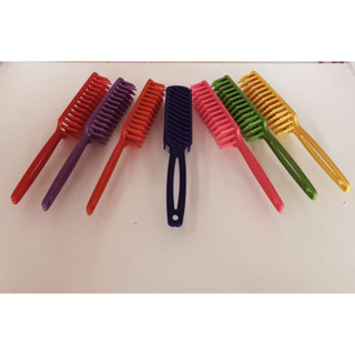 Pente Escova Reta/ Jacaré 60 unidades / Bom Para Cabeleireiro Escova Pentear Cabelos
