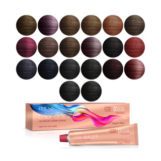 Coloração Creme Vegana Color Delicate Amend Escolha a Sua