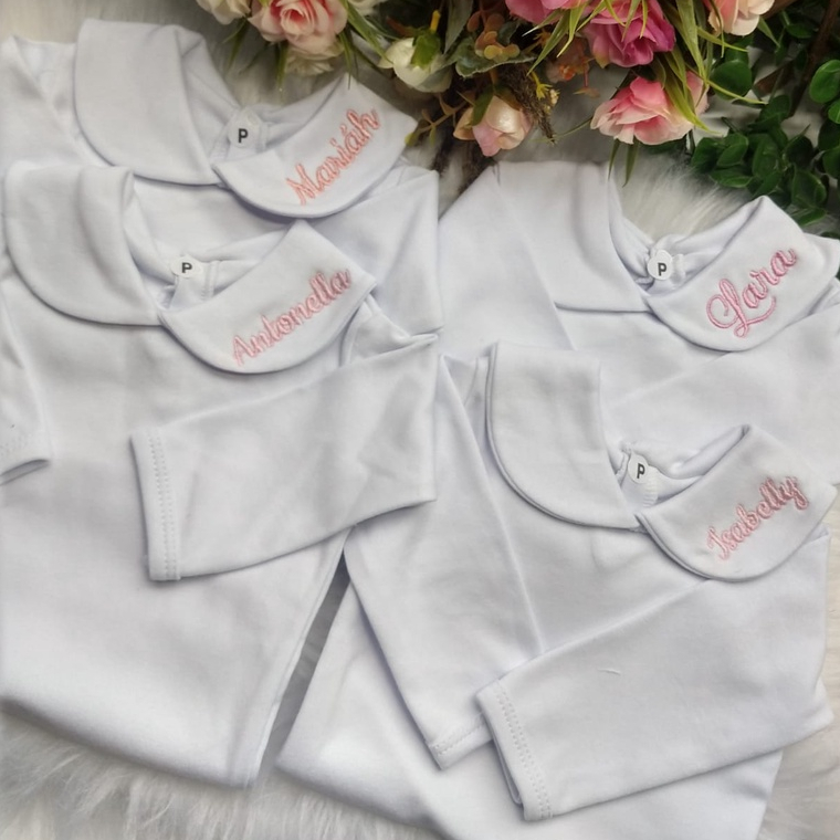 Body gola Personalizada para saída maternidade bebê menino menina