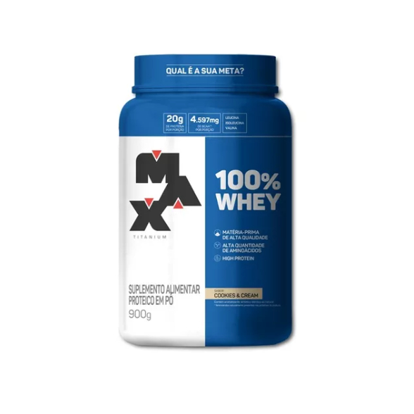 Whey 100% 900g - Max Titanium / Whey Protein