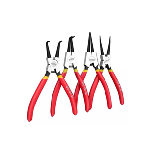 Jogo Kit Alicates Para Trava Anel 4 Peças Interno E Externo em Oferta na Shopee