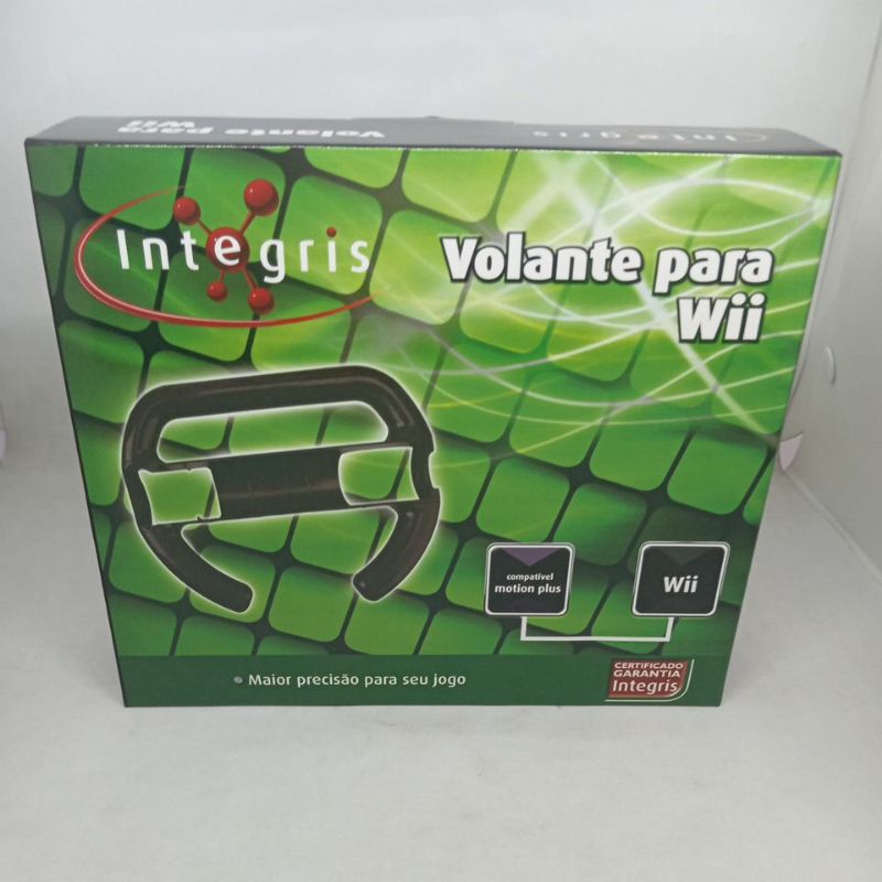 Volante Wii preto marca integris
