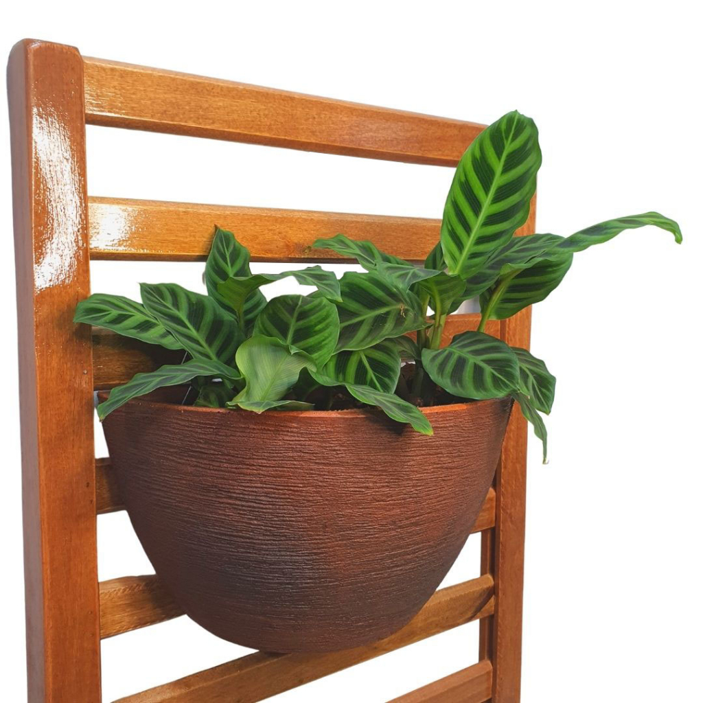 Vaso para Plantas de Parede 28cm Samambaias e Pendentes