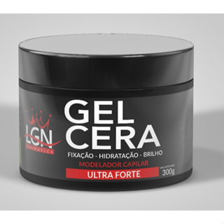 Gel Cera Ultra Fixação para modelar e baby hair 300g - LGN Barber em Oferta na Shopee