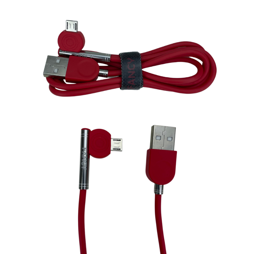 Cabo USB Lightning Fancy 1.2m Rápido Vermelho CA-HO3V