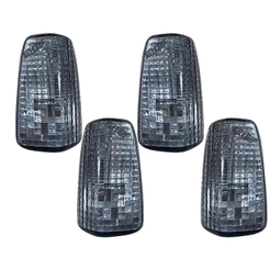 Lentes de Pisca Seta Moto XRE 300 Cristal 2010 A 2022 Fume GVS 4 Unidades