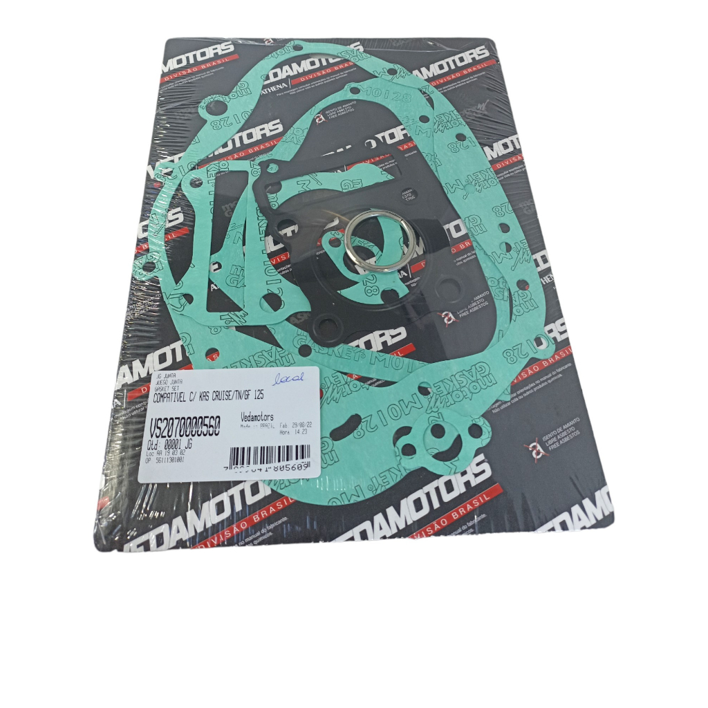 Junta Motor Completo Cruise125 1994 a 1996 Gf125 1997 a 2005 Tn125 1995 a 1996
