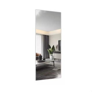 Espelho 50cm x 20cm p/ Decoração / Porta de Guarda-roupa Com Fita Dupla Face 3M