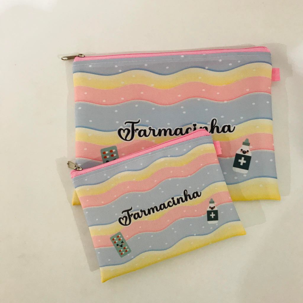 kit farmacinha necessaires/bolsinha