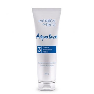 Aquaface Creme Emoliente Todos os Tipos de Pele 250ml Extratos da Terra em Oferta na Shopee